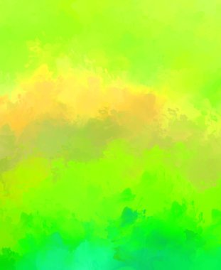 Yaratıcı soyut resim. Artistik fırça darbeleriyle donatılmış. Renkli ve canlı bir illüstrasyon. boyalı sanat.