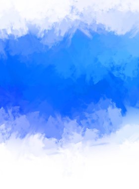 Renkli fırça darbelerinin 2D çizimi. Dekoratif desenli resim. canlı boya desenli arkaplan.