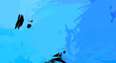 Sanatsal soyut arkaplan. Doku boyalı duvar kağıdı. Boya darbeleriyle yaratıcı bir illüstrasyon. Fırça desenli resim.