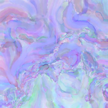 Çağdaş sanat. El işçiliğinin renkli dokusu. Modern resim. Yüzeyde suluboya vuruşlar. Sanatsal arkaplan resmi. Tablo üzerinde soyut resim. Fırça darbeleri.