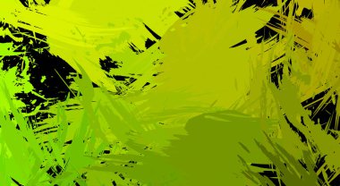 Sanatsal soyut arkaplan. Doku boyalı duvar kağıdı. Boya darbeleriyle yaratıcı bir illüstrasyon. Fırça desenli resim.