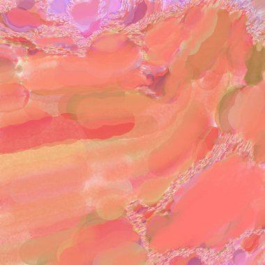 El yapımı sürreal soyut desenli suluboya. Modern sanatsal resim. 2D çizim. Arkaplan boyası karışımı. Yaratıcı duvar sanatı. Çağdaş sanat.