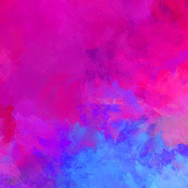 Boya darbeleri. 2D İllüstrasyon. Taranmış Boyalı Soyut Arkaplan. Fırça darbesi ile boyanmış. Modern sanat.