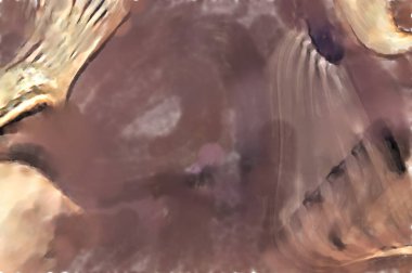 Modern sanat. Renkli çağdaş sanat eserleri. Renkli boya darbeleri. Soyut arkaplanda fırça darbeleri. fırça boyası.