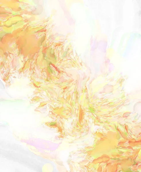 2D çizim. Sanatsal arkaplan resmi. Tablo üzerinde soyut resim. Çağdaş sanat. El yapımı resim. Renkli doku. Modern sanat eserleri. Yüzeyde suluboya fırça darbeleriyle boyama.