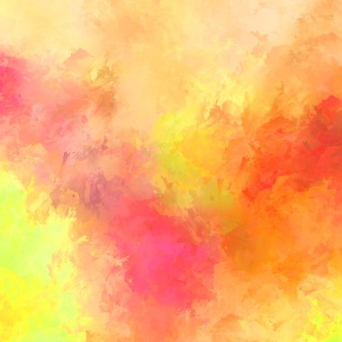 Duvar sanatı Eşsiz ve yaratıcı illüstrasyon. Fırça darbesi ile boyanmış. Renkli fırça darbelerinin soyut arkaplanı. Fırçalanmış canlı duvar kâğıdı. Boyalı sanatsal yaratım.