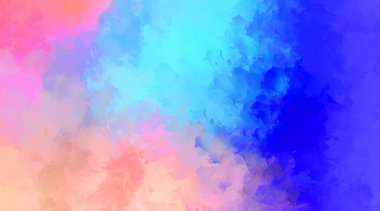 Renkli fırça darbelerinin soyut arkaplanı. fırçalanmış canlı duvar kağıdı. resmedilmiş sanat eseri. Eşsiz ve yaratıcı illüstrasyon.