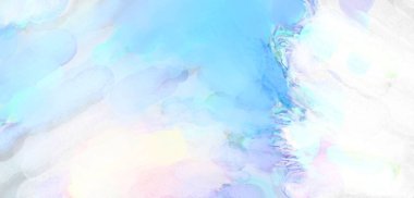 Taranmış Boyalı Soyut Arkaplan. Fırça darbesi ile boyanmış. Boya darbeleri. 2B Görüntü.