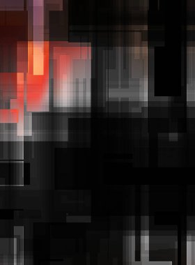 Fütürist soyut geometrik duvar kağıdı. Geometrik renkli şekiller. Dikdörtgen şekilli arka plan. Bir teknolojinin dijital illüstrasyonuName.