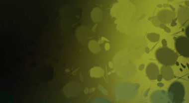 Vahşi fırça darbeleri. Taranmış Boyalı Soyut Arkaplan. Fırça darbesi ile boyanmış. Boya darbeleri. 2B Görüntü.