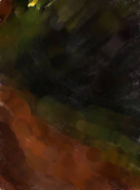 Modern sanat. Renkli çağdaş sanat eserleri. Renkli boya darbeleri. Soyut arkaplanda fırça darbeleri. fırça boyası.