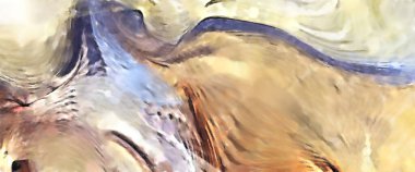 Modern sanat. Renkli çağdaş sanat eserleri. Renkli boya darbeleri. Soyut arkaplanda fırça darbeleri. fırça boyası.