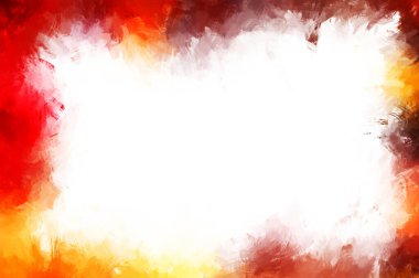 Modern sanat. Taranmış Boyalı Soyut Arkaplan. Fırça darbesi ile boyanmış. Boya darbeleri. 2B Görüntü