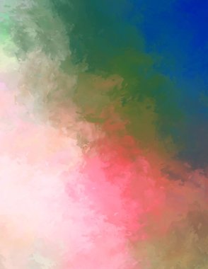 Sanatsal soyut arkaplan. Doku boyalı duvar kağıdı. Boya darbeleriyle yaratıcı bir illüstrasyon. Fırça desenli resim.