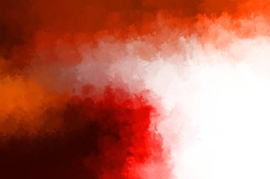 Yaratıcı soyut resim. Artistik fırça darbeleriyle donatılmış. Renkli ve canlı bir illüstrasyon. boyalı sanat.