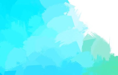 Duvar sanatı Eşsiz ve yaratıcı illüstrasyon. Fırça darbesi ile boyanmış. Renkli fırça darbelerinin soyut arkaplanı. Fırçalanmış canlı duvar kâğıdı. Boyalı sanatsal yaratım.