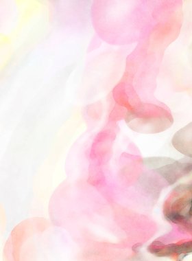 El yapımı sürreal soyut desenli suluboya. Modern sanatsal resim. 2D çizim. Arkaplan boyası karışımı. Yaratıcı duvar sanatı. Çağdaş sanat