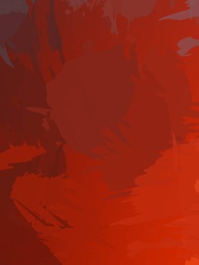 Fırça darbesi ile boyanmış. Sanatsal canlılık ve renkli duvar kâğıdı. Kaotik resim. Taranmış Boyalı Soyut Arkaplan. 