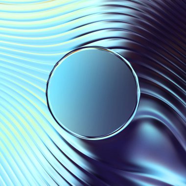 Soyut çerçeveli arkaplan. Renkli, canlı, dalgalı bir duvar kağıdı. Merkezi çerçeveli yaratıcı grafik 2d çizim. Dinamik şekilli modaya uygun sıvı örtüsü.