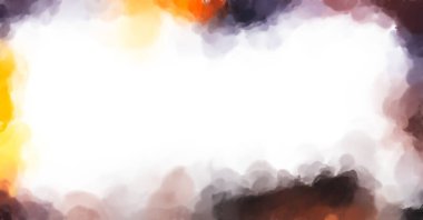 Yüzeyde suluboya vuruşlar. Sanatsal arkaplan resmi. Tablo üzerinde soyut resim. Fırça darbeleri. Çağdaş sanat. El işçiliğinin renkli dokusu. Modern resim.