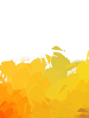 Taranmış Boyalı Soyut Arkaplan. Vahşi kaotik fırça darbeleri. Boya darbeleri. 2D İllüstrasyon. Fırça darbeli resim. 