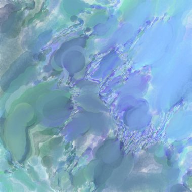 Çağdaş sanat. El işçiliğinin renkli dokusu. Modern resim. Yüzeyde suluboya vuruşlar. Sanatsal arkaplan resmi. Tablo üzerinde soyut resim. Fırça darbeleri. 