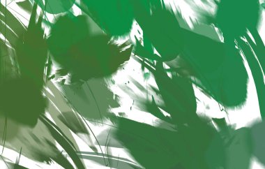 Renkli fırça darbelerinin 2B çizimi. Dekoratif doku resmi. Canlı boya desenli arka plan. Kaotik fırça darbeleri resim.