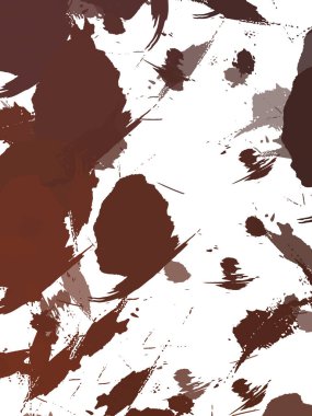 Renkli fırça darbelerinin 2B çizimi. Dekoratif doku resmi. Canlı boya desenli arka plan. Kaotik fırça darbeleri resim.