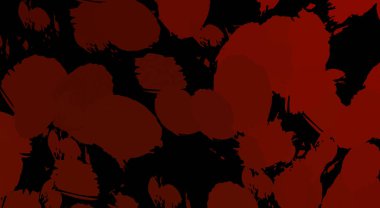 Canlı fırça darbeleriyle boyanmış. Renkli desenli resim. Fırçalanmış duvar kağıdını boya.