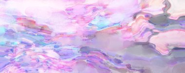 Yüzeyde suluboya vuruşlar. Sanatsal arkaplan resmi. Tablo üzerinde soyut resim. Fırça darbeleri. Çağdaş sanat. El işçiliğinin renkli dokusu. Modern resim.