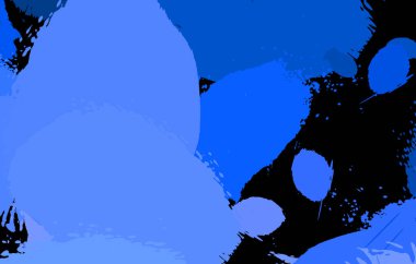 Sanatsal soyut arkaplan. Doku boyalı duvar kağıdı. Boya darbeleriyle yaratıcı bir illüstrasyon. Fırça desenli resim.