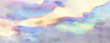 2D çizim. Sanatsal arkaplan resmi. Tablo üzerinde soyut resim. Çağdaş sanat. El yapımı resim. Renkli doku. Modern sanat eserleri. Yüzeyde suluboya fırça darbeleriyle boyama.