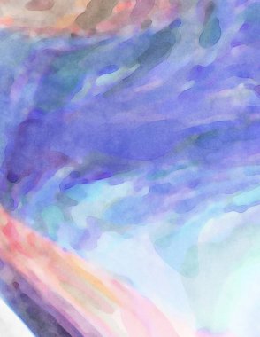 Çılgın suluboya şablonu. Yaratıcı soyutlama. Modern sanat eserleri. 2D çizim. Dijital doku duvar kağıdı. Sanatsal sulu arkaplan malzemesi.