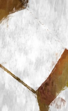 Soyut arkaplanda pürüzlü fırça darbeleri. Fırça boyası. Renkli boya darbeleri. Eşsiz duvar sanatı. Tuvaldeki modern sanat. Renkli çağdaş sanat eserleri. 