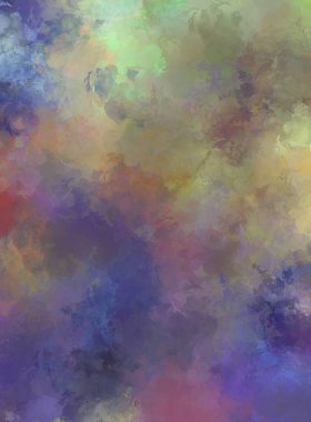 Sanatsal soyut arkaplan. Doku boyalı duvar kağıdı. Boya darbeleriyle yaratıcı bir illüstrasyon. Fırça desenli resim.