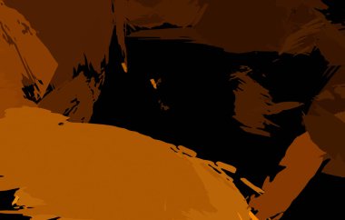 Sanatsal soyut arkaplan. Doku boyalı duvar kağıdı. Boya darbeleriyle yaratıcı bir illüstrasyon. Fırça desenli resim.