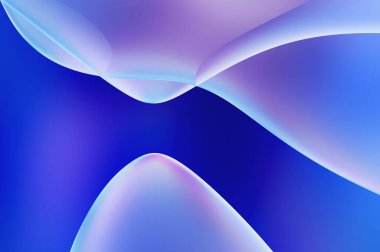 Soyut arkaplan. Değişken renk değişim dalgaları, dinamik hareketlerle. Işık dalgalarının neon renkli soyut tasarımı. Duvar kağıdı, afiş, arkaplan, kart, kitap illüstrasyonu, web sitesi.