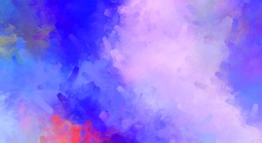 Modern sanat. Taranmış Boyalı Soyut Arkaplan. Fırça darbesi ile boyanmış. Boya darbeleri. 2B Görüntü.