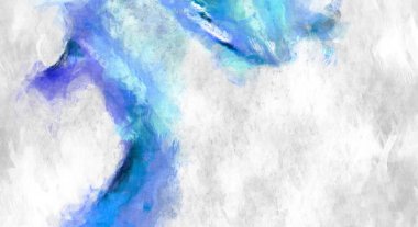 Soyut arkaplanda pürüzlü fırça darbeleri. Fırça boyası. Renkli boya darbeleri. Eşsiz duvar sanatı. Tuvaldeki modern sanat. Renkli çağdaş sanat eserleri. 