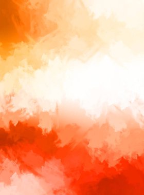 Renkli fırça darbelerinin 2D çizimi. Dekoratif desenli resim. canlı boya desenli arkaplan.