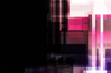 Fütürist soyut geometrik duvar kağıdı. Geometrik renkli şekiller. Dikdörtgen şekilli arka plan. Bir teknolojinin dijital illüstrasyonuName.