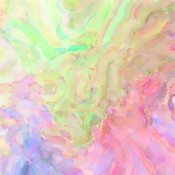 Pastel renklerde suluboya resim. Poster, duvar sanatı, afiş, kart, kitap kapağı ya da ambalaj için rahatlatıcı kompozisyonun yumuşak renkli çizimi. Modern fırça darbeleri resim.