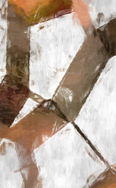 Soyut arkaplanda pürüzlü fırça darbeleri. Fırça boyası. Renkli boya darbeleri. Eşsiz duvar sanatı. Tuvaldeki modern sanat. Renkli çağdaş sanat eserleri. 