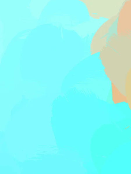 Стены Уникальная Творческая Иллюстрация Кисть Мазком Абстрактный Фон Красочных Мазков — стоковое фото