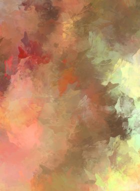 Sanatsal soyut arkaplan. Doku boyalı duvar kağıdı. Boya darbeleriyle yaratıcı bir illüstrasyon. Fırça desenli resim.