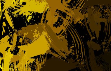 Sanatsal soyut arkaplan. Doku boyalı duvar kağıdı. Boya darbeleriyle yaratıcı bir illüstrasyon. Fırça desenli resim.