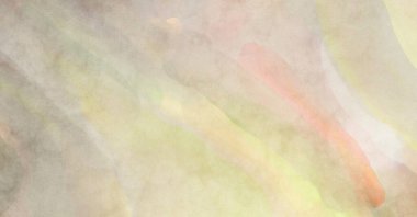 Pastel renklerde suluboya resim. Poster, duvar sanatı, afiş, kart, kitap kapağı ya da ambalaj için rahatlatıcı kompozisyonun yumuşak renkli çizimi. Modern fırça darbeleri resim.