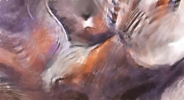 Modern sanat. Renkli çağdaş sanat eserleri. Renkli boya darbeleri. Soyut arkaplanda fırça darbeleri. fırça boyası.