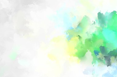 Renkli fırça darbelerinin soyut arkaplanı. fırçalanmış canlı duvar kağıdı. resmedilmiş sanat eseri. Eşsiz ve yaratıcı illüstrasyon.