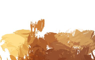 Taranmış Boyalı Soyut Arkaplan. Vahşi kaotik fırça darbeleri. Boya darbeleri. 2D İllüstrasyon. Fırça darbeli resim. 